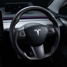 Load image into Gallery viewer, Carbon Fiber Sport Steering Wheel for Tesla Model 3 / Y 【Style 39】