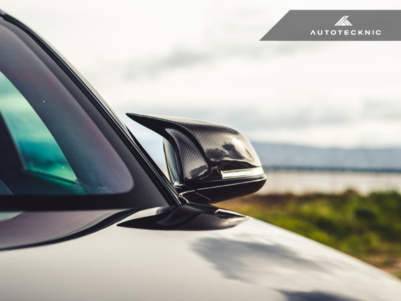 AutoTecknic Carbon Fiber M-Inspired Mirror Covers - BMW F20 1-Series | F22 2-Series | F30 3-Series | F32/ F36 4-Series | F87 M2