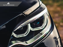 Load image into Gallery viewer, AutoTecknic Carbon Fiber Headlight Trim Set - F87 M2/ M2 Competition | F22 2-Series