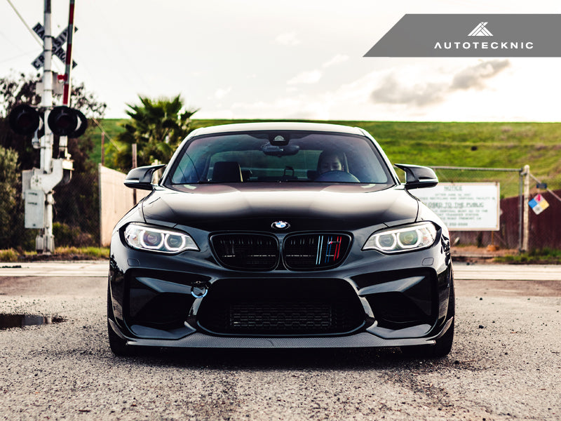 AutoTecknic Carbon Fiber M-Inspired Mirror Covers - BMW F20 1-Series | F22 2-Series | F30 3-Series | F32/ F36 4-Series | F87 M2