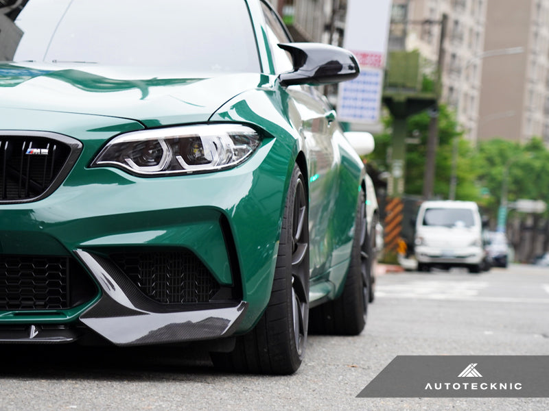 AutoTecknic Dry Carbon Performante Aero Splitters - BMW F87 M2 Competition