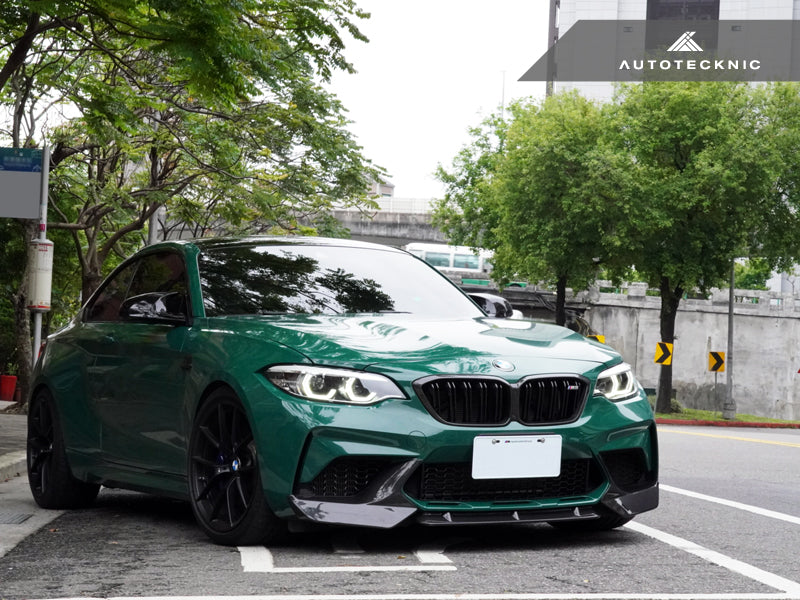AutoTecknic Dry Carbon Performante Aero Splitters - BMW F87 M2 Competition