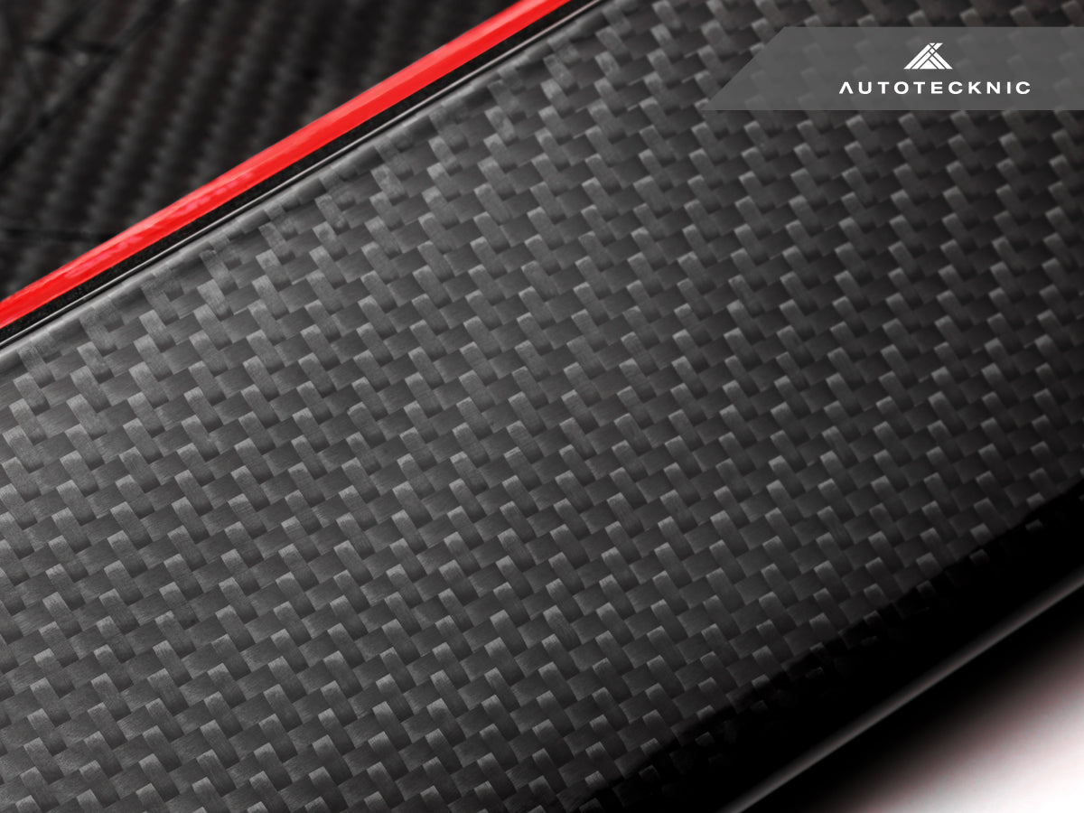 AutoTecknic Performance Dry Carbon Front Lip Set - BMW F95 X5M