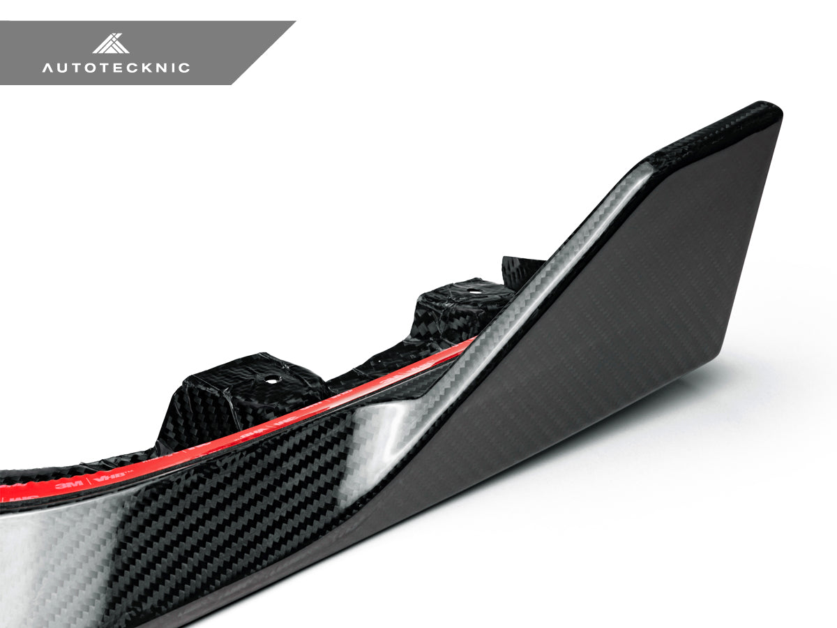 AutoTecknic Performance Dry Carbon Front Lip Set - BMW F95 X5M