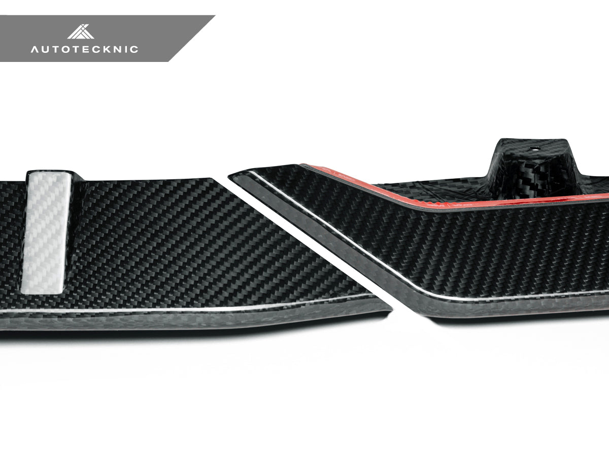 AutoTecknic Performance Dry Carbon Front Lip Set - BMW F95 X5M