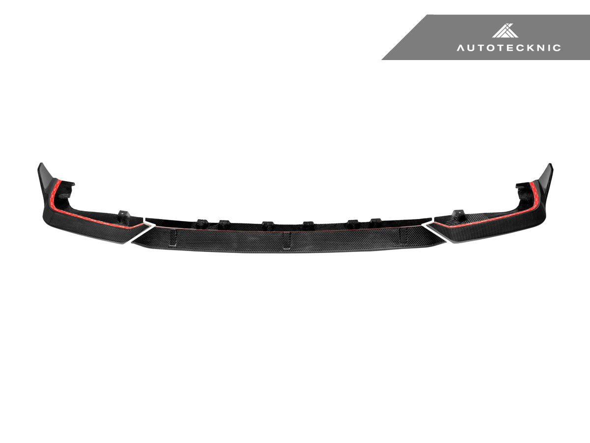 AutoTecknic Performance Dry Carbon Front Lip Set - BMW F95 X5M