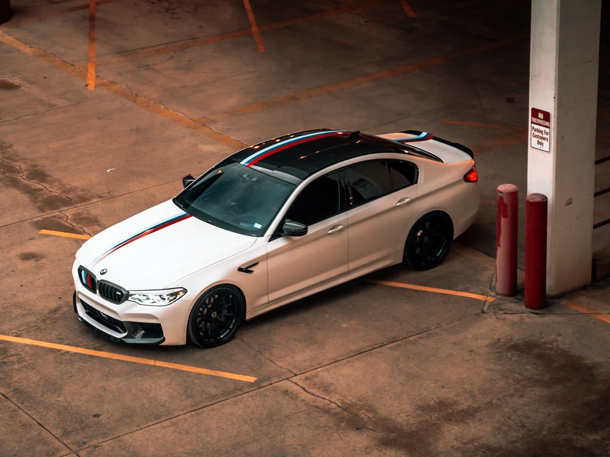 AutoTecknic Dry Carbon Fiber Center Front Lip - BMW F90 M5 | F90 M5 Competition Pre-LCI