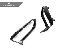 Load image into Gallery viewer, AutoTecknic Dry Carbon Front Bumper Grille Trim Set - BMW G20 M340i M-Sport Pre-LCI