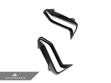 Load image into Gallery viewer, AutoTecknic Dry Carbon Front Bumper Grille Trim Set - BMW G20 M340i M-Sport Pre-LCI