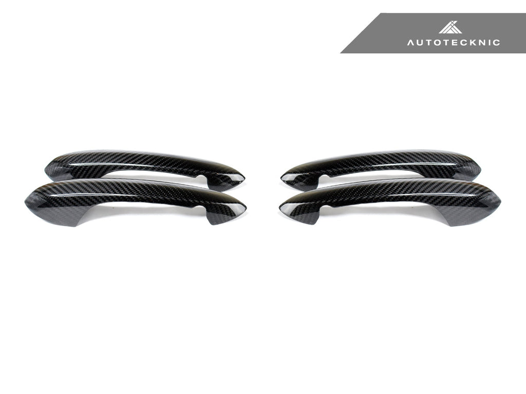 AutoTecknic Dry Carbon Door Handle Trim Set - BMW G20 3-Series