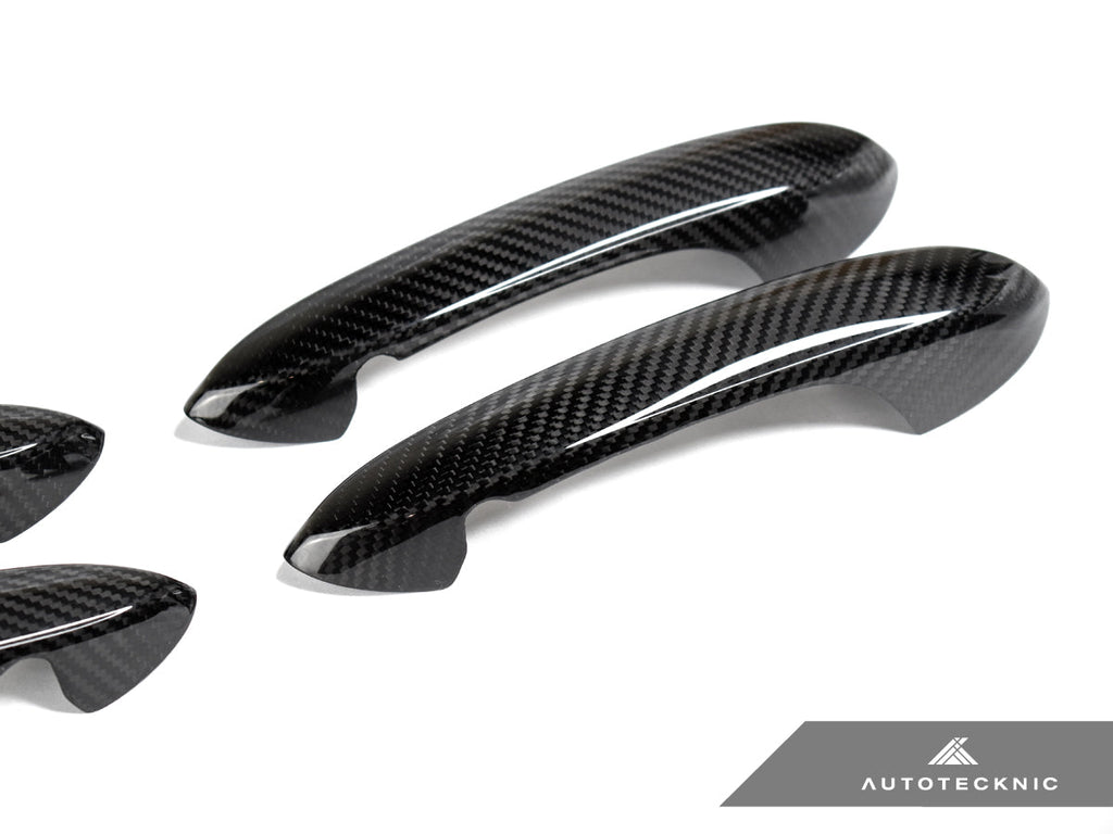 AutoTecknic Dry Carbon Door Handle Trim Set - BMW G30 5-Series | G32 6-Series GT