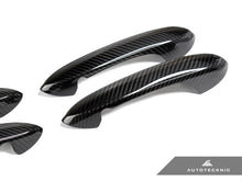 Load image into Gallery viewer, AutoTecknic Dry Carbon Door Handle Trim Set - BMW G82 M4 Coupe | G83 M4 Convertible