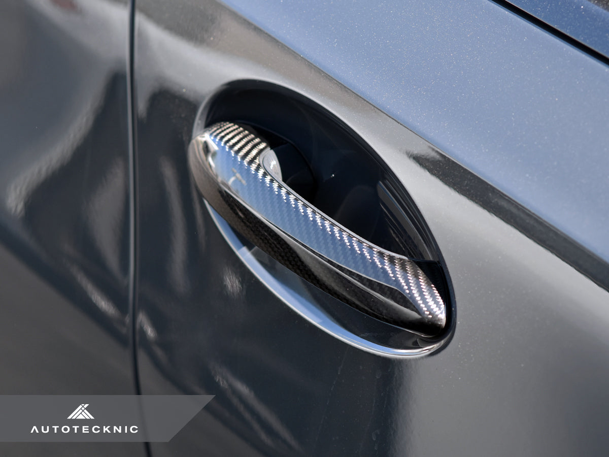 AutoTecknic Dry Carbon Door Handle Trim Set - BMW F97 X3M | F98 X4M