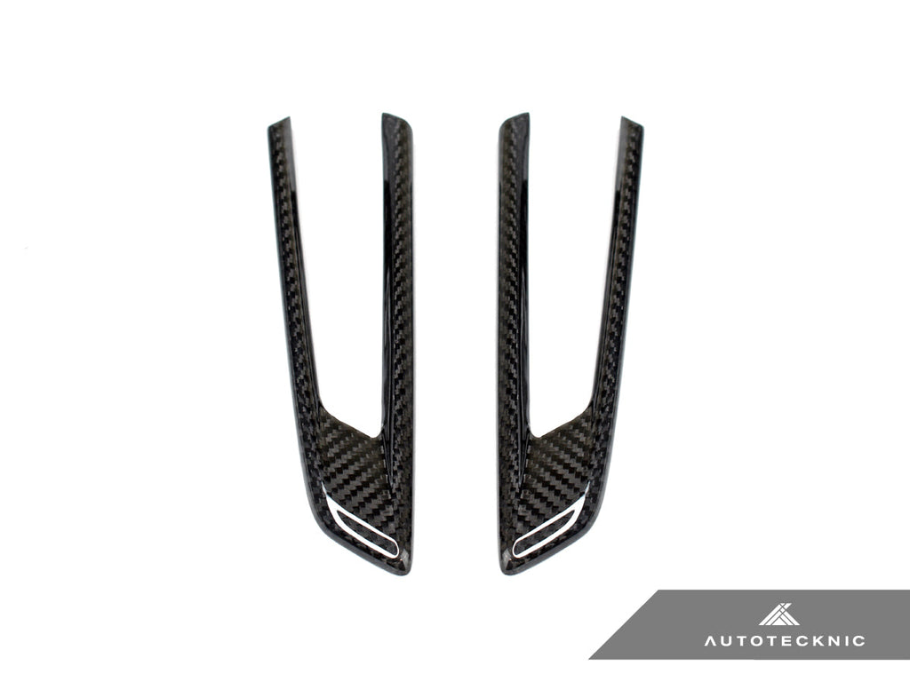 AutoTecknic Dry Carbon Fiber Fender Trim - BMW F9X M8