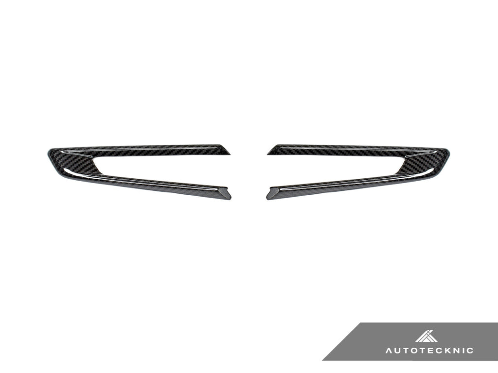 AutoTecknic Dry Carbon Fiber Fender Trim - BMW F9X M8