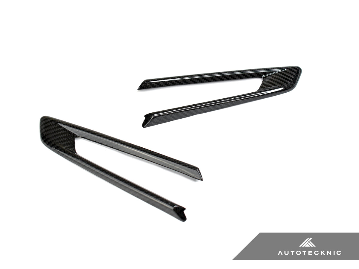 AutoTecknic Dry Carbon Fiber Fender Trim - BMW F9X M8