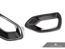 Load image into Gallery viewer, AutoTecknic Dry Carbon Grille Snorkel Set - Dodge Charger SRT Scat Pack 2015-2021