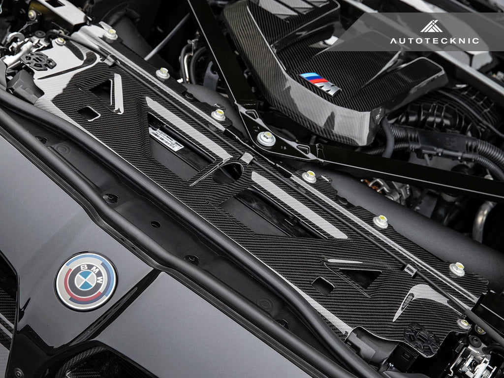 AutoTecknic Dry Carbon Fiber Cooling Shroud - BMW G80 M3 | G82/ G83 M4