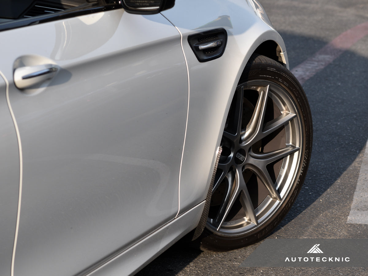 AutoTecknic Carbon Fiber Front Splash Guards - BMW F10 M5