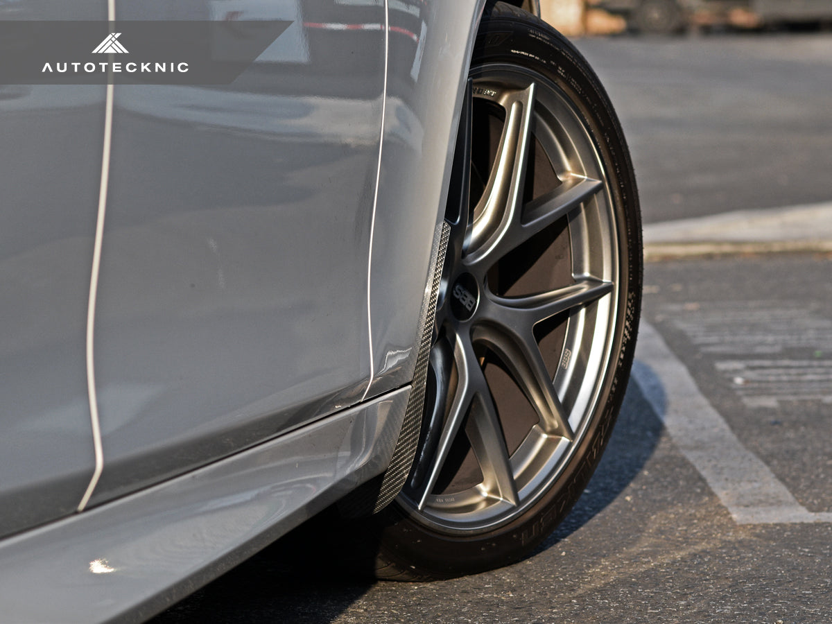 AutoTecknic Carbon Fiber Front Splash Guards - BMW F10 M5