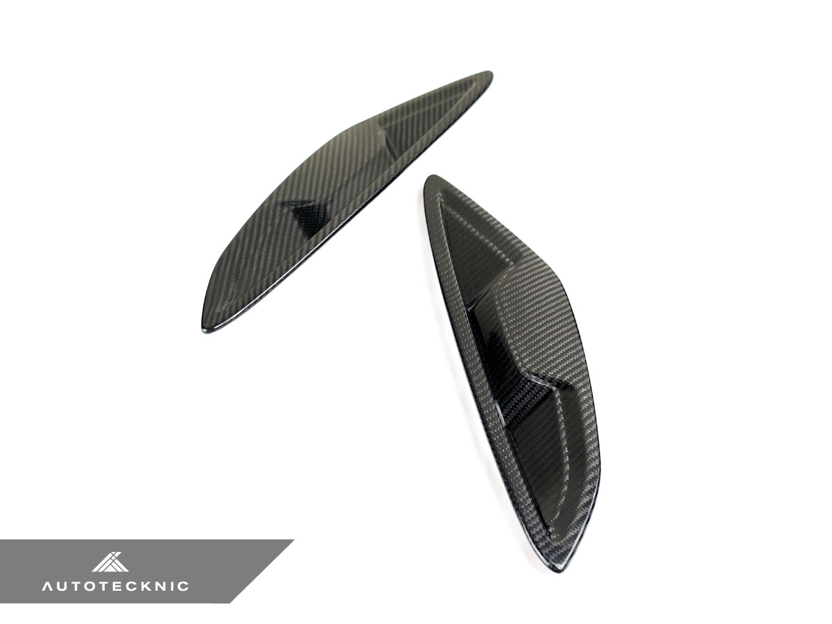 AutoTecknic Dry Carbon Fiber Fender Trim Set - BMW G14/ G15/ G16 8-Series