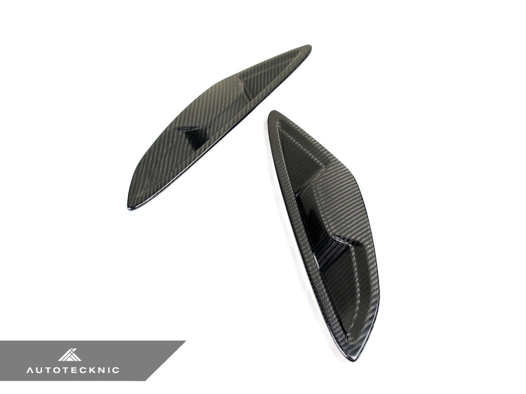 AutoTecknic Dry Carbon Fiber Fender Trim Set - BMW G14/ G15/ G16 8-Series