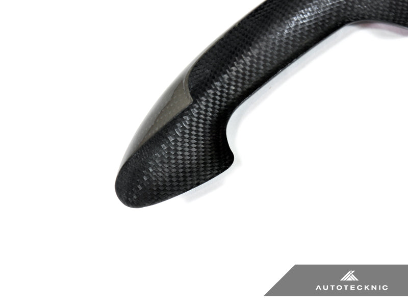 AutoTecknic Dry Carbon Fiber Door Handle Trims - BMW F10 5-Series | F06/ F12/ F13 6-Series | F01 7-Series