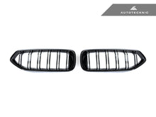 Load image into Gallery viewer, AutoTecknic Dual-Slats Gloss Black Front Grille Set - BMW G29 Z4