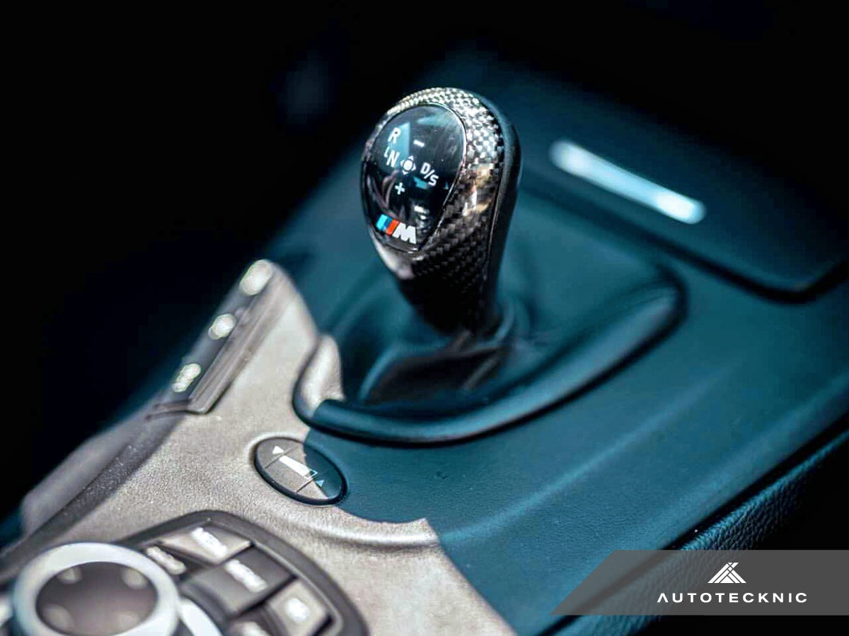 AutoTecknic Carbon Fiber Gear Selector Cover - BMW E9X M3