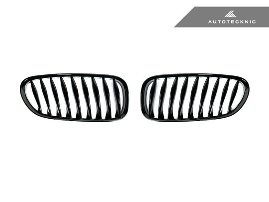 AutoTecknic Gloss Black Front Grille Set - BMW E85 Z4 / Z4M