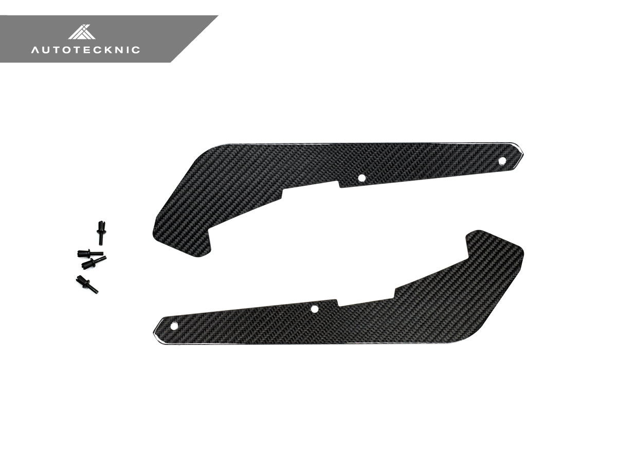 AutoTecknic Carbon Fiber Front Splash Guards - BMW G20/ G21 3-Series