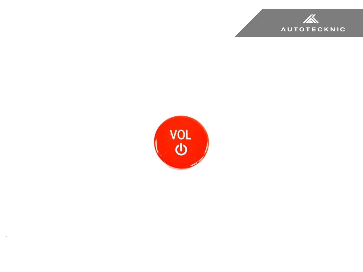 AutoTecknic Bright Red Audio Volume Button - BMW F90 M5