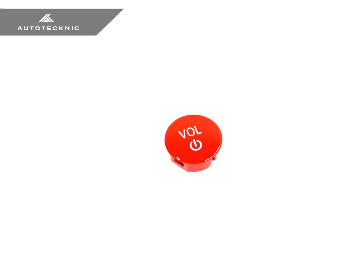 AutoTecknic Bright Red Audio Volume Button - BMW G30/ G31 5 Series