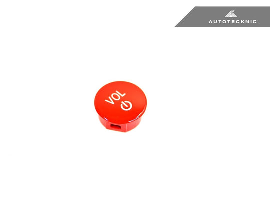 AutoTecknic Bright Red Audio Volume Button - BMW G30/ G31 5 Series