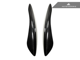 AutoTecknic Carbon Fiber Headlight Trim Set - Infiniti G35 Coupe