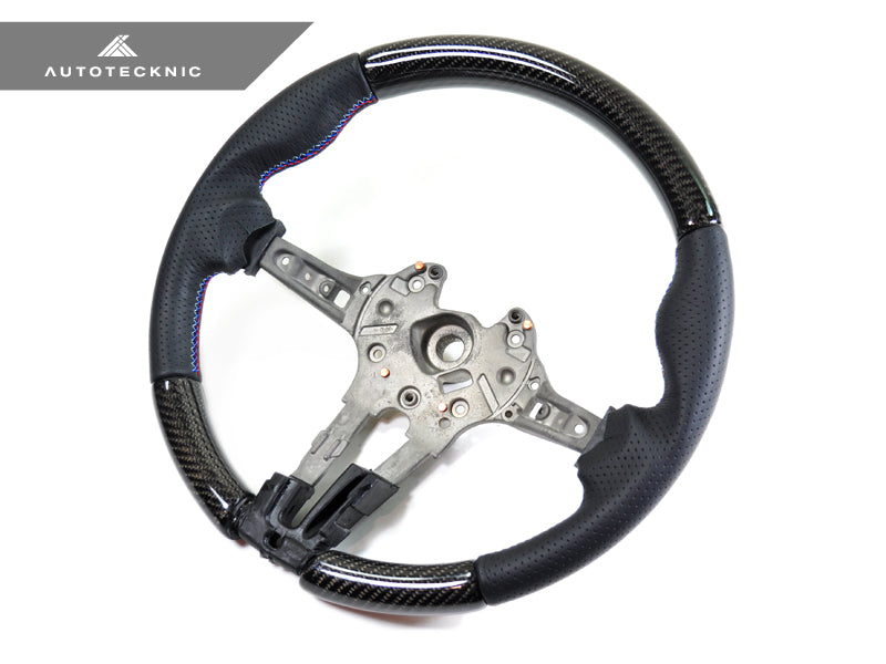 AutoTecknic Replacement Carbon Steering Wheel - BMW F22 2-Series M-Sport