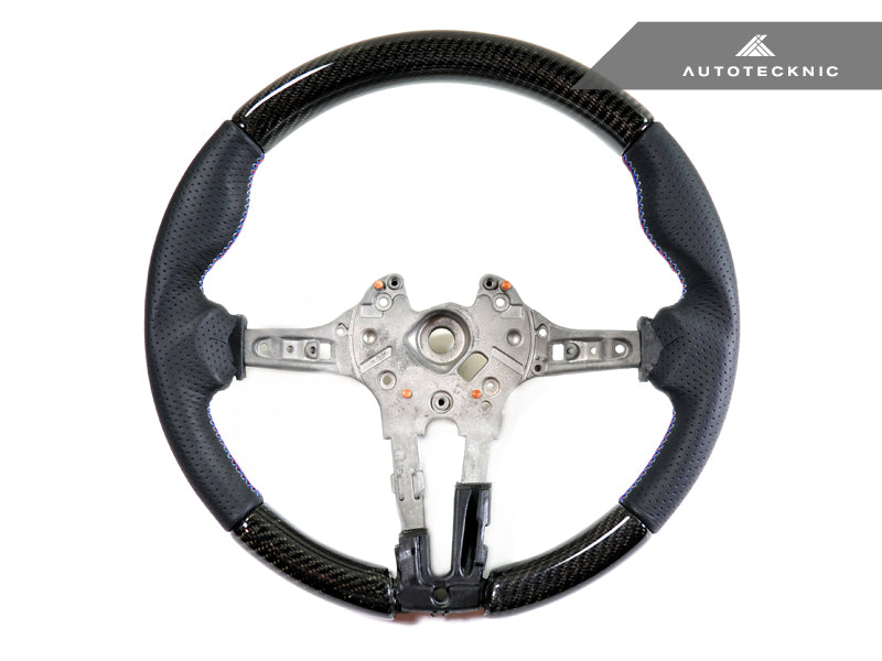 AutoTecknic Replacement Carbon Steering Wheel - BMW F22 2-Series M-Sport