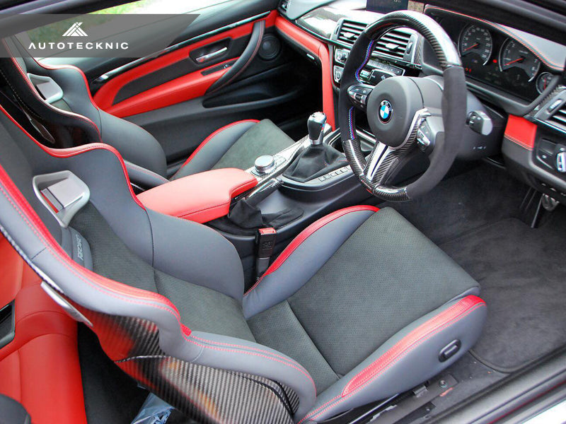 AutoTecknic Replacement Carbon Steering Wheel - BMW F22 2-Series M-Sport