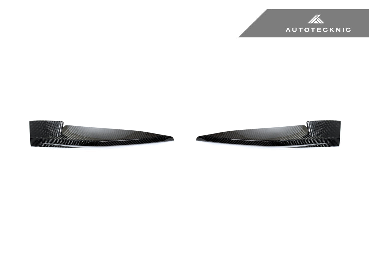 AutoTecknic Dry Carbon Front Aero Splitter Set - BMW G80 M3 | G82/ G83 M4
