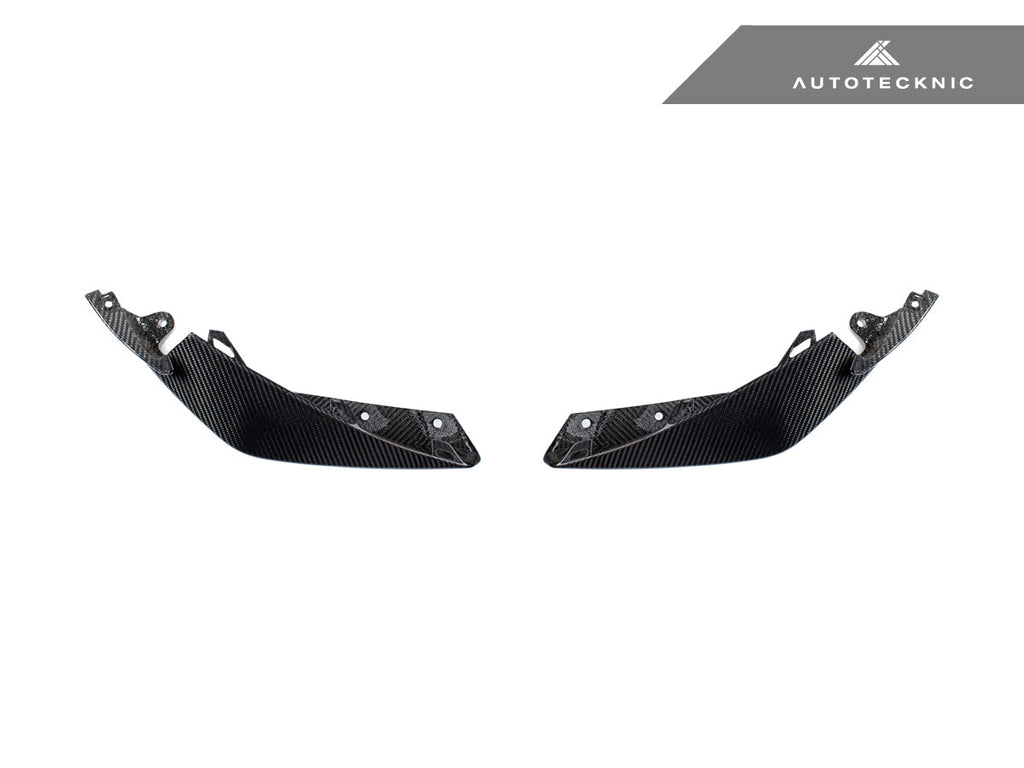 AutoTecknic Dry Carbon Front Aero Splitter Set - BMW G80 M3 | G82/ G83 M4
