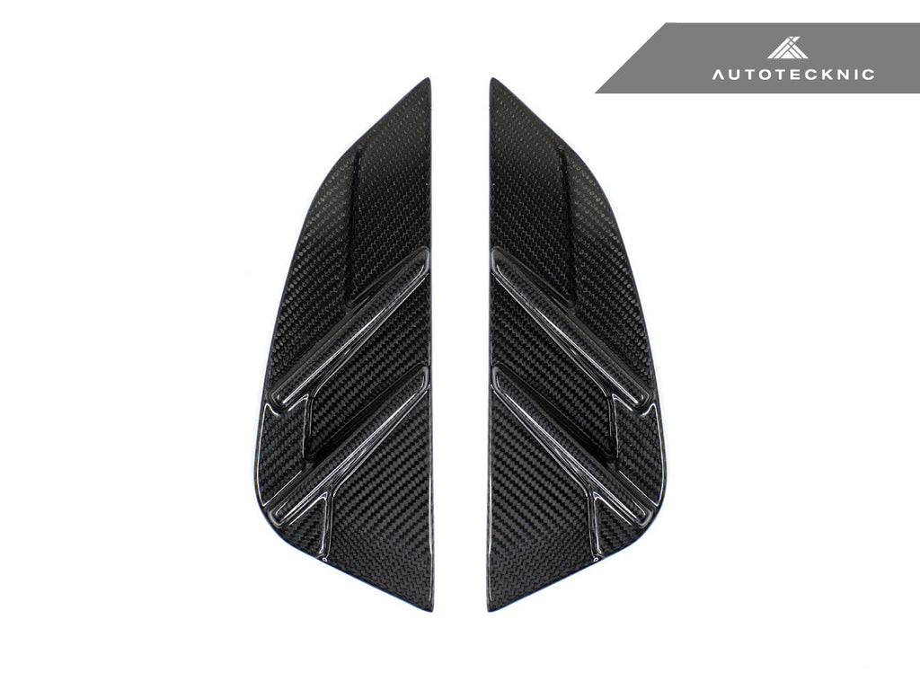 AutoTecknic Dry Carbon Fender Side Marker Set - BMW G80 M3