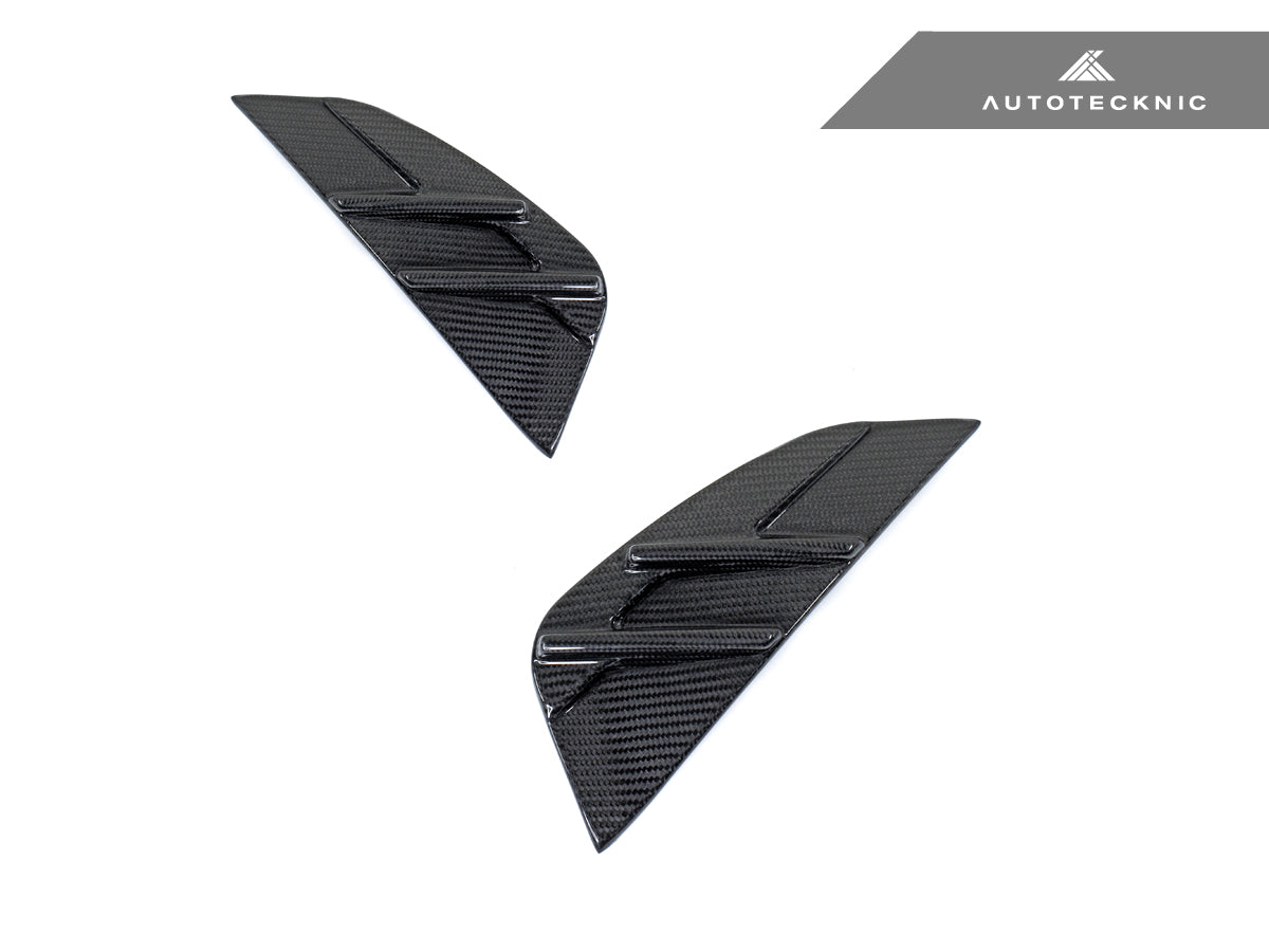 AutoTecknic Dry Carbon Fender Side Marker Set - BMW G80 M3