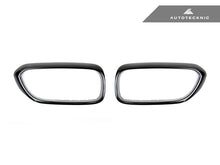 Load image into Gallery viewer, AutoTecknic Dry Carbon Fiber Front Grille Covers - BMW G30 5-Series