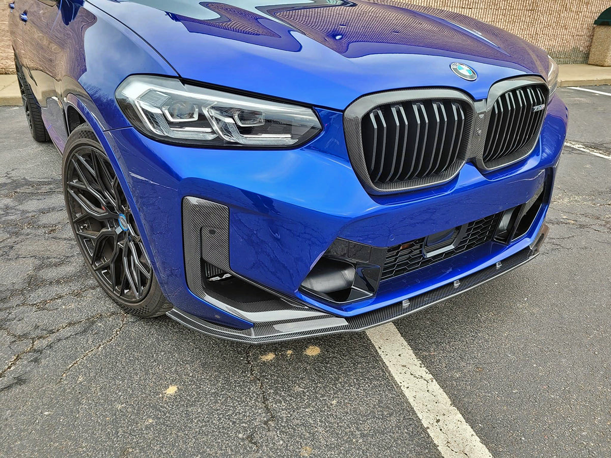 AutoTecknic Replacement Dry Carbon Grille Surround - BMW F97 X3M LCI | F98 X4M LCI