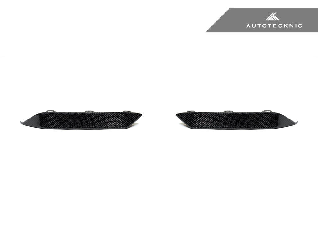 AutoTecknic Performance Dry Carbon Splitter Set - BMW F9X M8