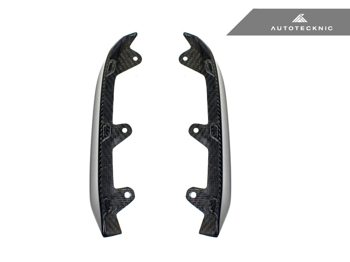 AutoTecknic Performance Dry Carbon Splitter Set - BMW F9X M8