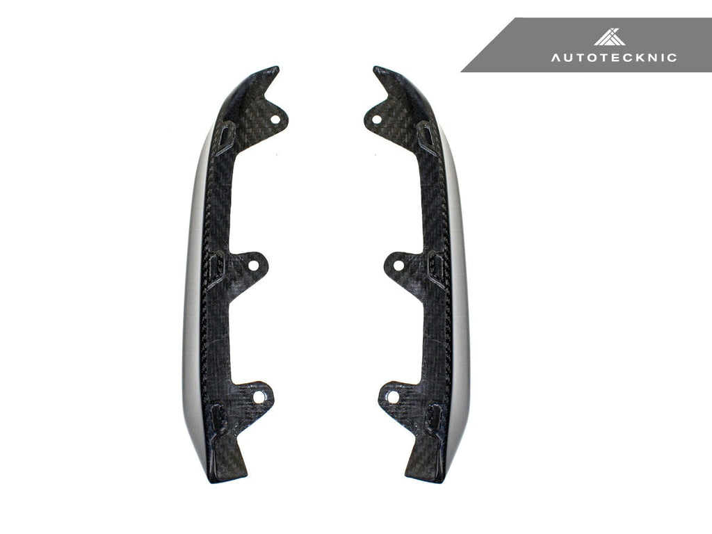 AutoTecknic Performance Dry Carbon Splitter Set - BMW F9X M8