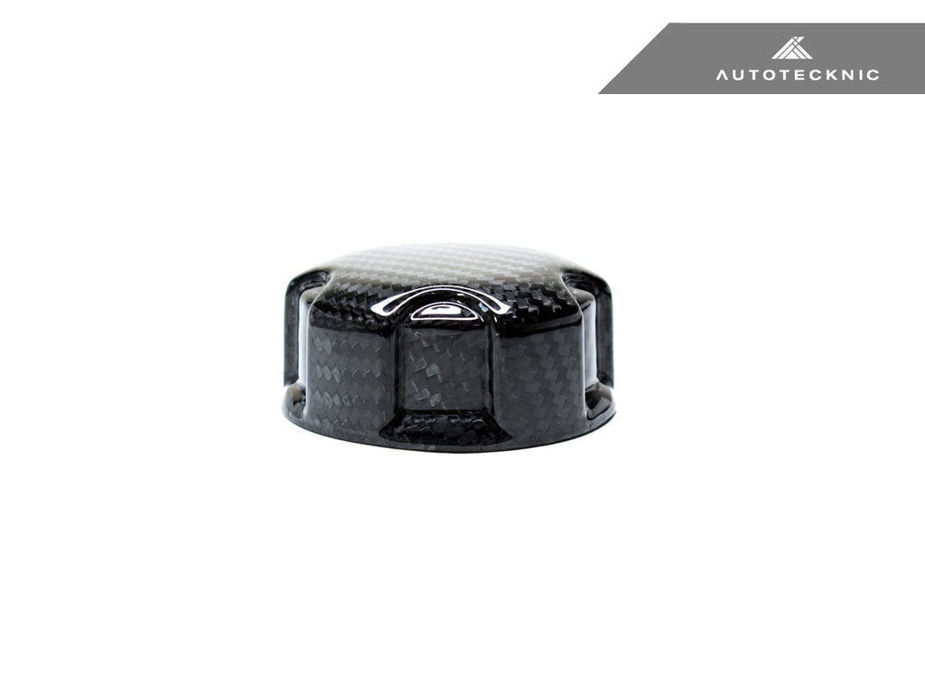 AutoTecknic Dry Carbon Charge Cooler Tank Cap Cover - BMW F10 M5