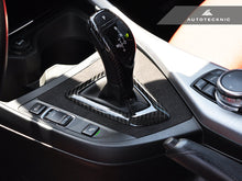 Load image into Gallery viewer, AutoTecknic Carbon Alcantara Shift Console Trim - BMW F87 M2 | F20 1-Series | F22 2-Series