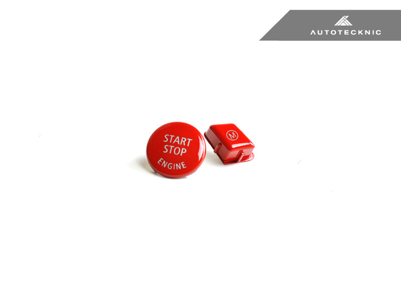 AutoTecknic Bright Red M Button - BMW E82 1M